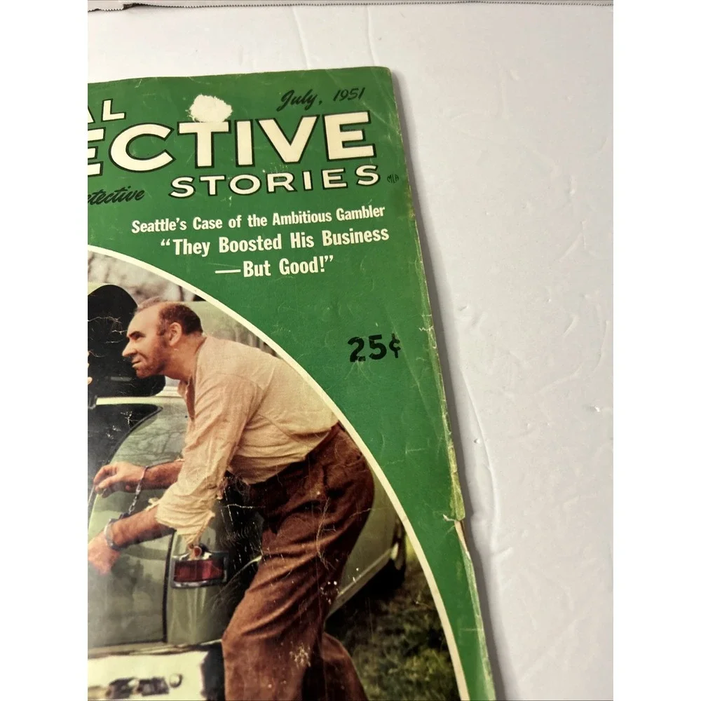 Official Detective Stories Magazine, July 1951, Vintage True Crime Stories